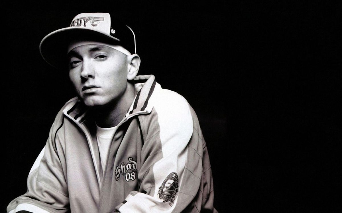 Eminem, White, Cool, Music, Rapping. Wallpaper in 1920x1200 Resolution