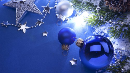 Image blue, christmas ornament, christmas, christmas decoration, cobalt blue