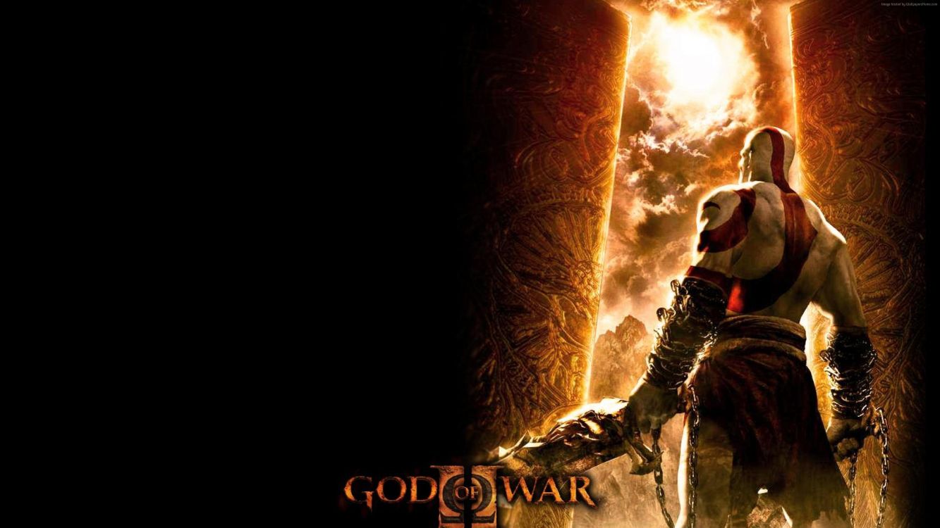 Gott Des Krieges, God of War Chains of Olympus, God of War Ii, God of War Ascension, Kratos. Wallpaper in 3840x2160 Resolution