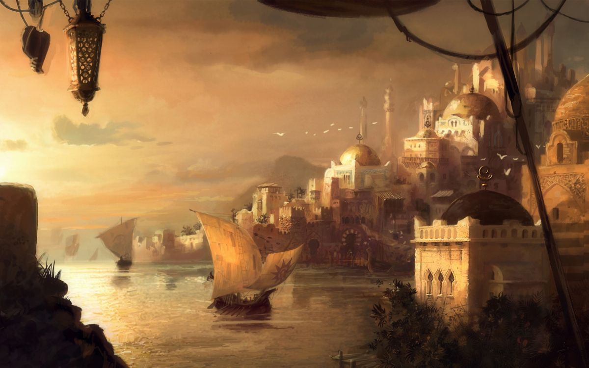 Horizon de la Ville Pendant la Nuit. Wallpaper in 2560x1600 Resolution