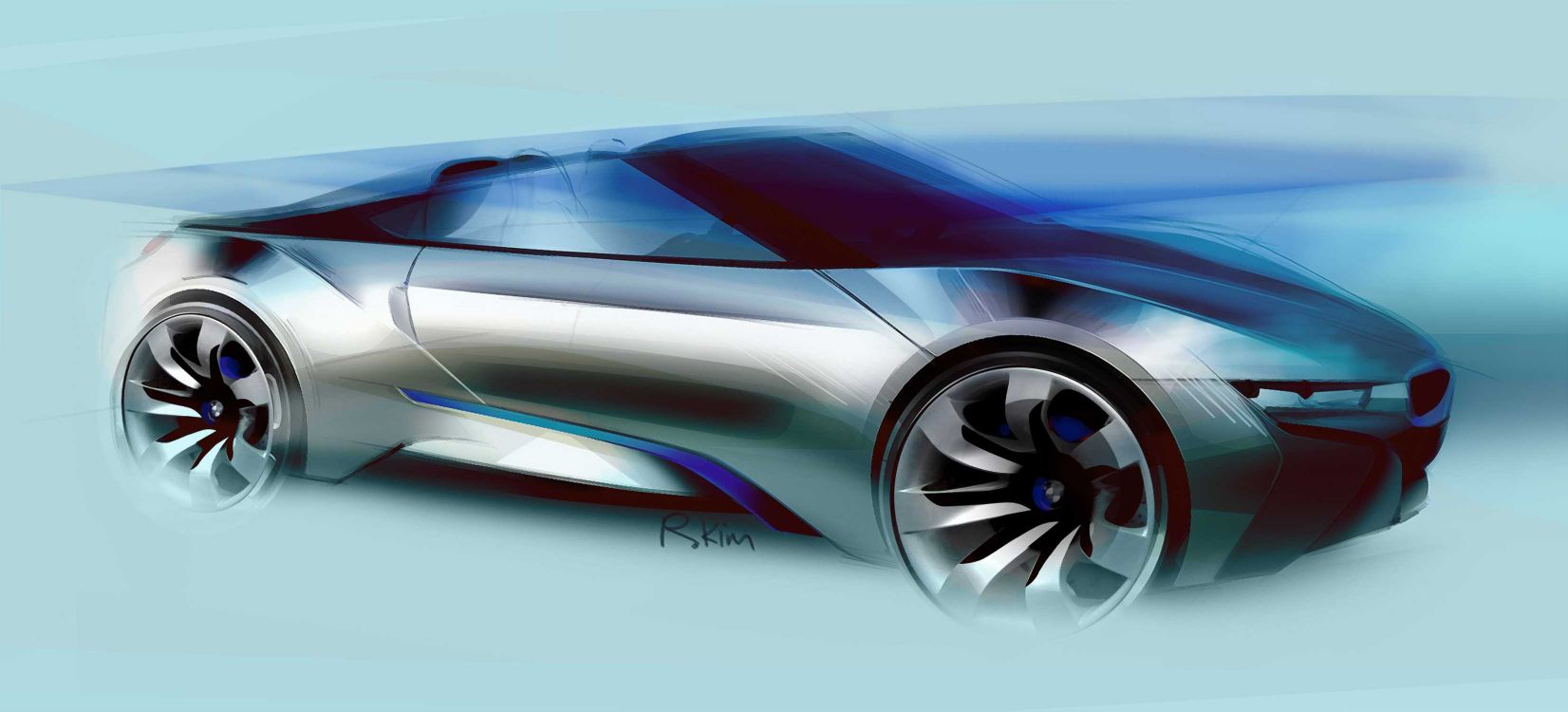 宝马i8, 概念车, 宝马, 个人的豪华轿车, 我的宝马 壁纸 3305x1500 允许