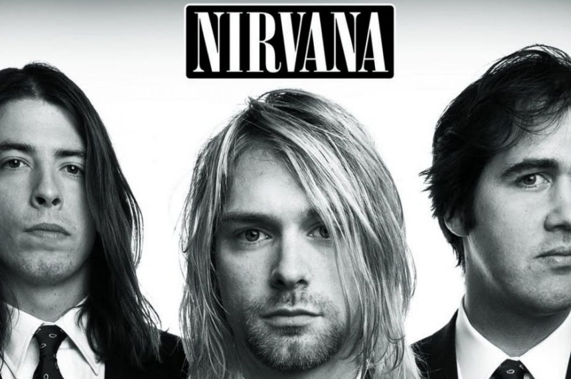Nirvana, Nevermind, Front, Les Poils du Visage, Noir et Blanc. Wallpaper in 2310x1533 Resolution